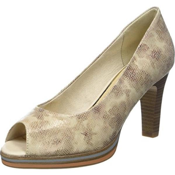 Sandali open toe beige e crema Marco Tozzi Premio