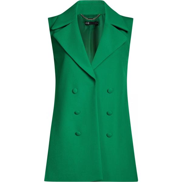 Gilet a panciotto con bottoni verde Oodji Collection verde