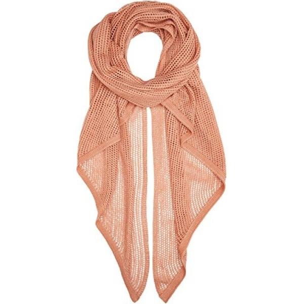 Sciarpa lunga Pieces rosa