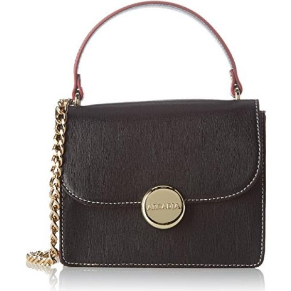 Borsa a tracolla con manico nero Arcadia nero