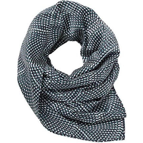 Sciarpa con stampa navy Esprit blu con stampe
