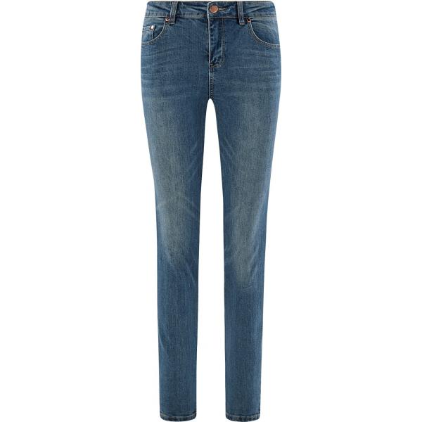 jeans slim fit Oodji Ultra blu