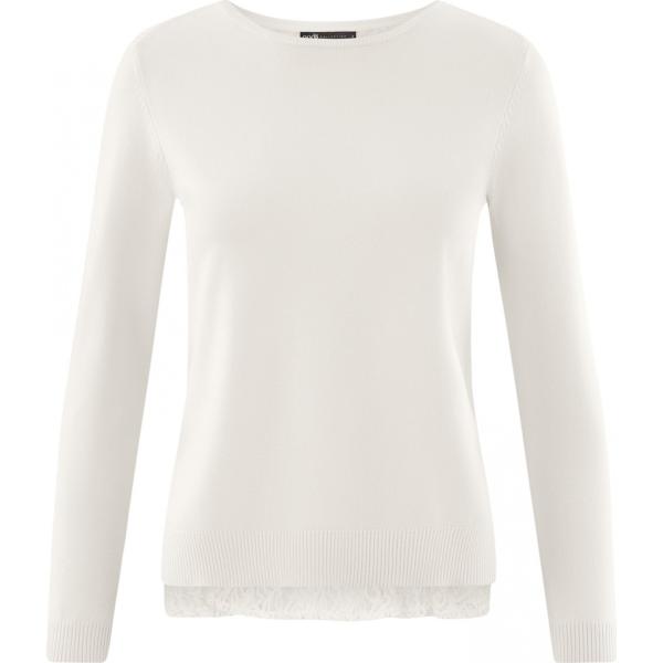 pullovers Oodji Collection bianco