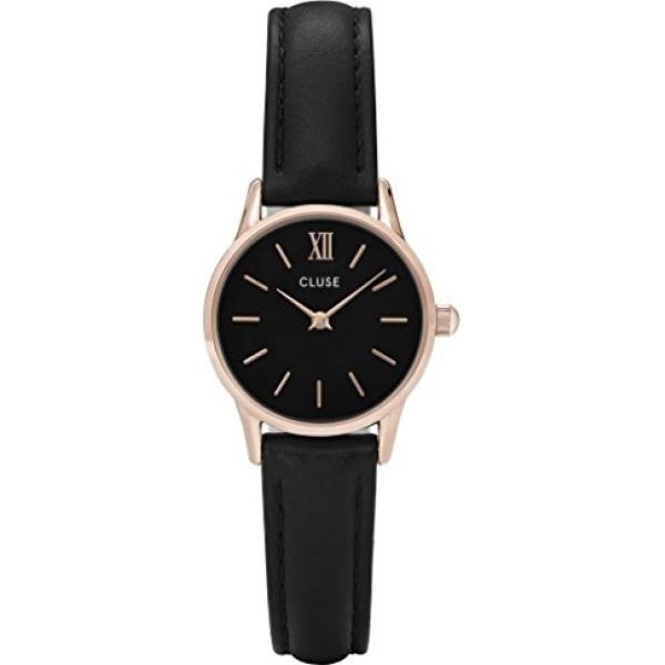 Orologio analogico con cinturino Cluse nero