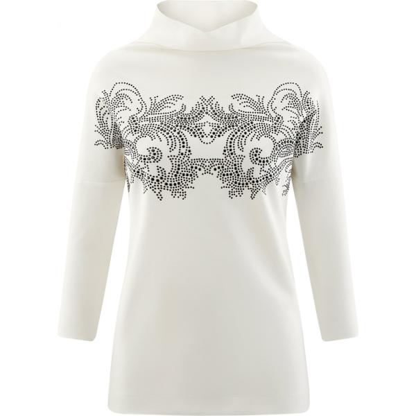 maglioni Oodji Collection bianco a fiori