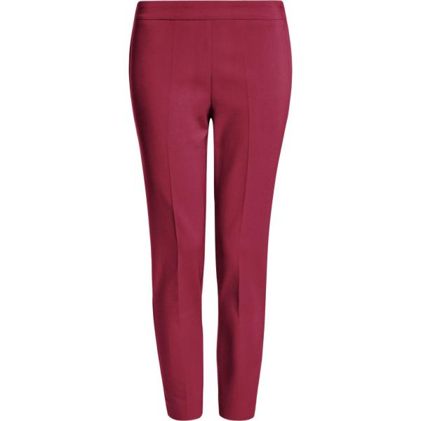 Pantalone con zip aderente rosso Oodji Ultra rosso
