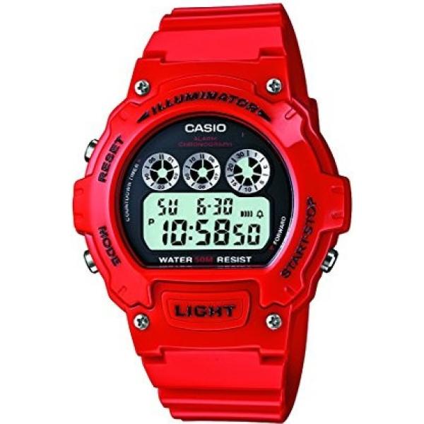 Orologio con cinturino Casio rosso