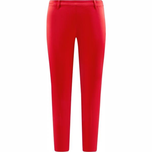 pantalone lungo Oodji Collection rosso