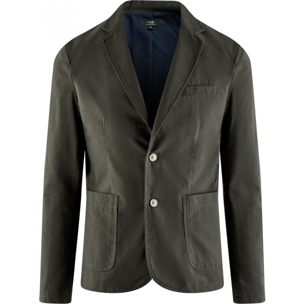 Giacca contrasto aderente verde Oodji Ultra verde