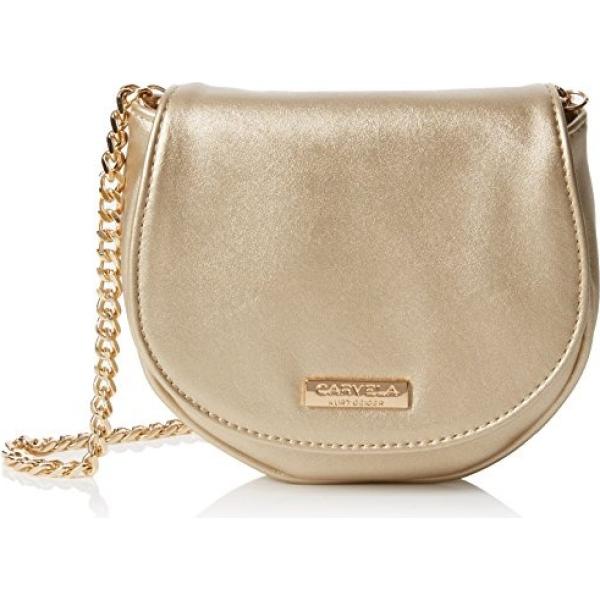 Shopping bag oro Carvela giallo