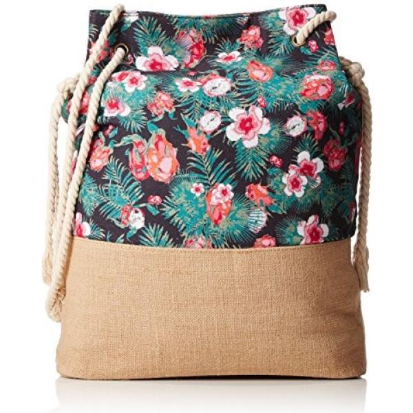 Borsa a spalla multicolore Pieces multicolore