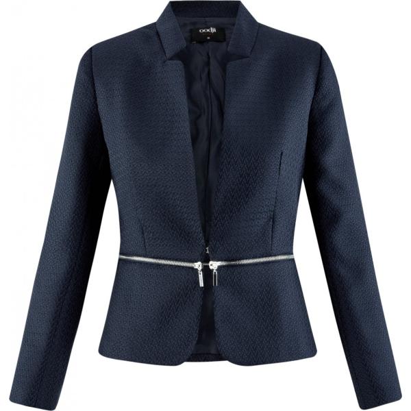 Giacca aderente blu Oodji Ultra blu