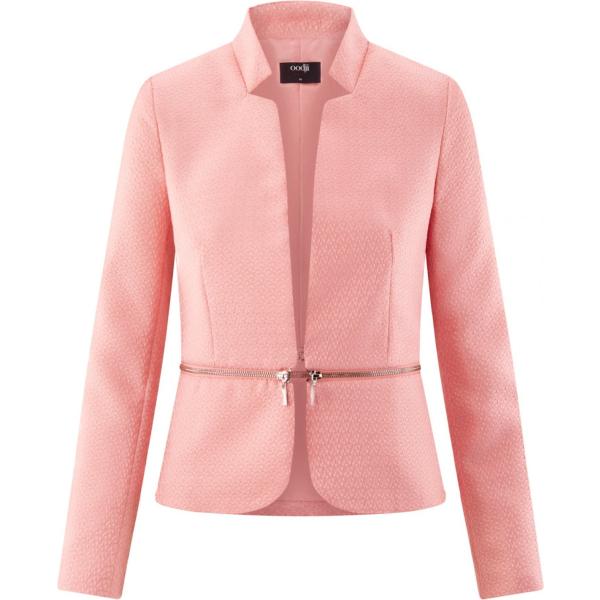 Giacca aderente rosa Oodji Ultra rosa