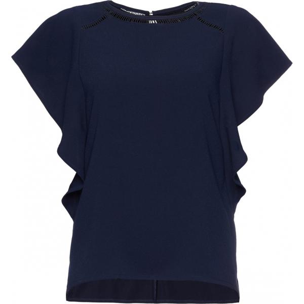 Blusa contrasto con scollo navy Find blu