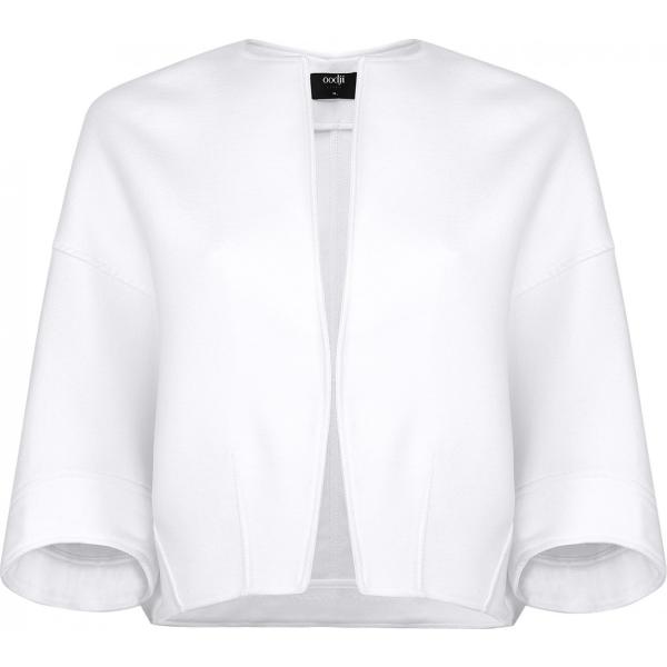 Blazer aderente bianco Oodji Ultra bianco