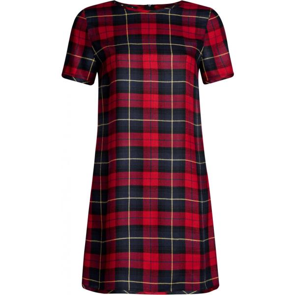 vestiti Oodji Ultra rosso a quadri