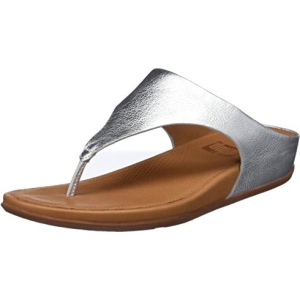 Sandali con plateau argento Fitflop grigio