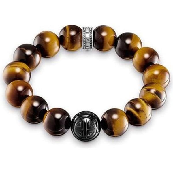Bracciale in argento 925 Thomas Sabo grigio