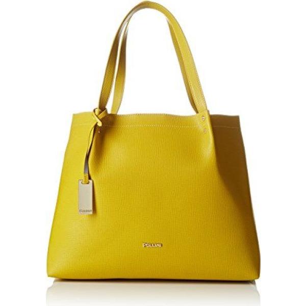 borse tote Pollini marrone con stampe