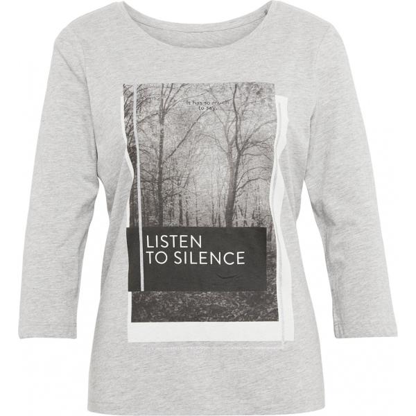Camicia con stampa Tom Tailor grigio con stampe