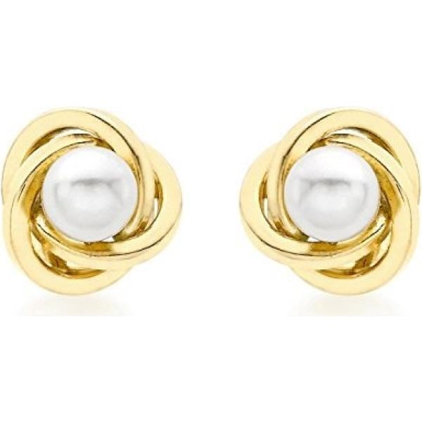 Orecchini in oro giallo bianco Carissima Gold giallo