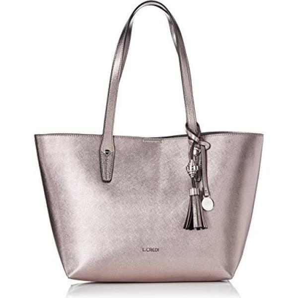 Borsa a spalla grigio L.Credi grigio