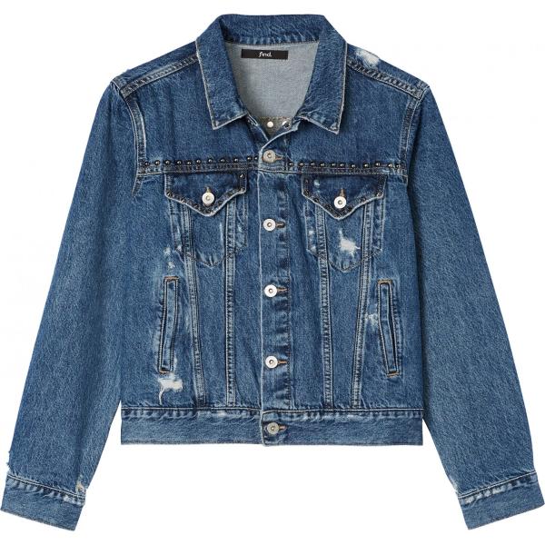 blazer Find. blu con stampe