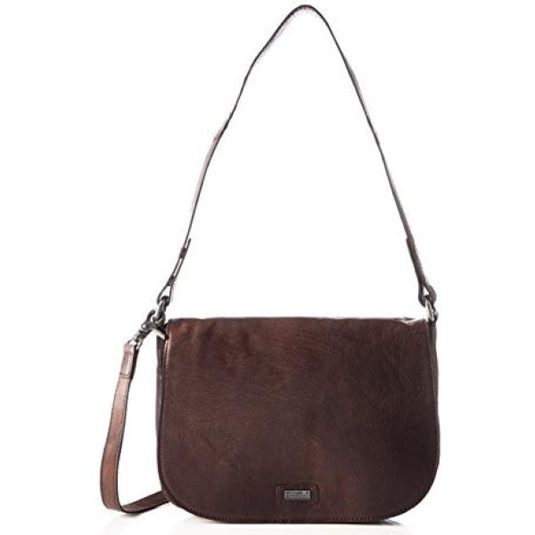 Borsa a tracolla nero e marrone Spikes & Sparrow marrone