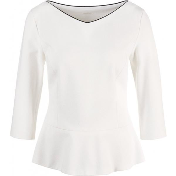T-shirt bianco e nero Marc Cain Additions bianco