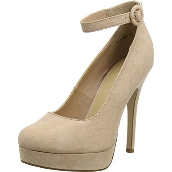 Scarpe con plateau crema New Look bianco