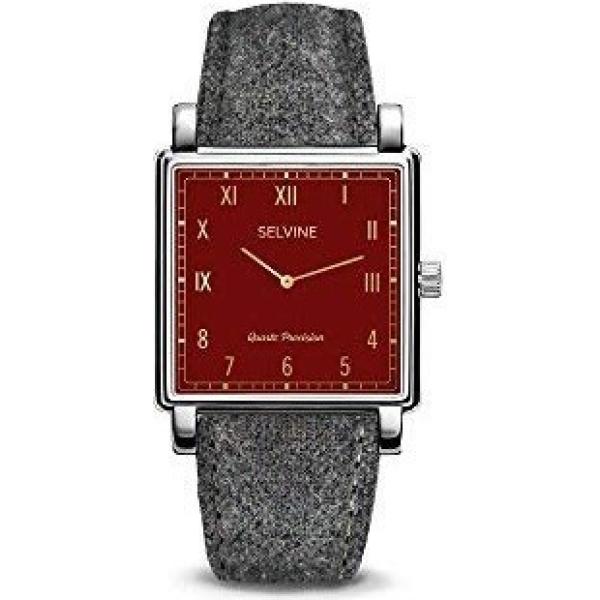 orologi analogici Selvine rosso