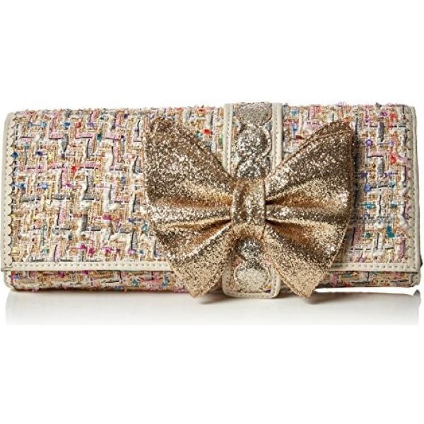 Clutch crema Irregular Choice bianco