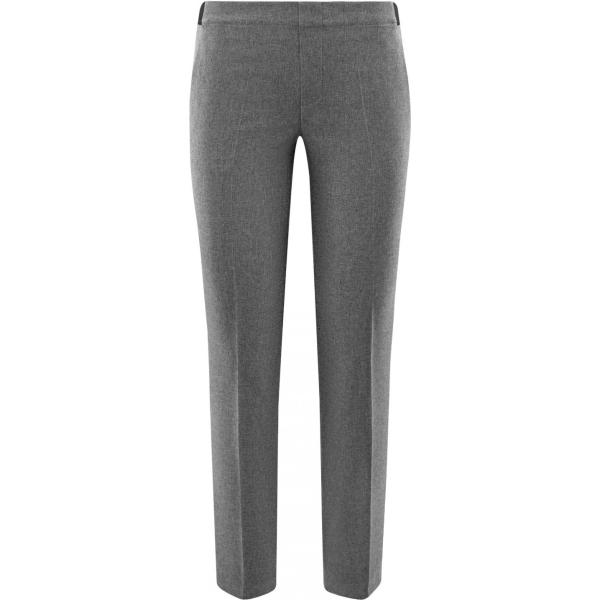 Pantalone con zip aderente grigio Oodji Ultra grigio