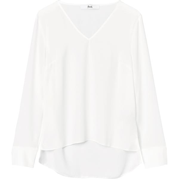 bluse Find. bianco