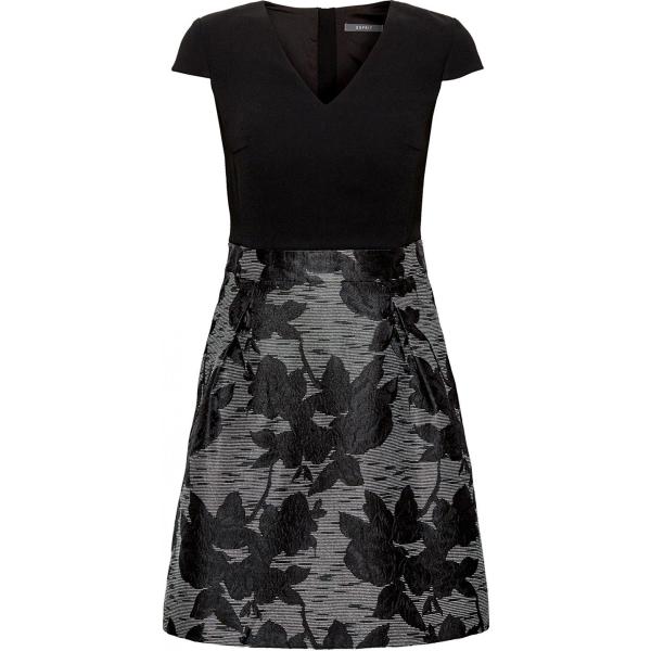 Vestito con zip multicolore e nero ESPRIT Collection multicolore