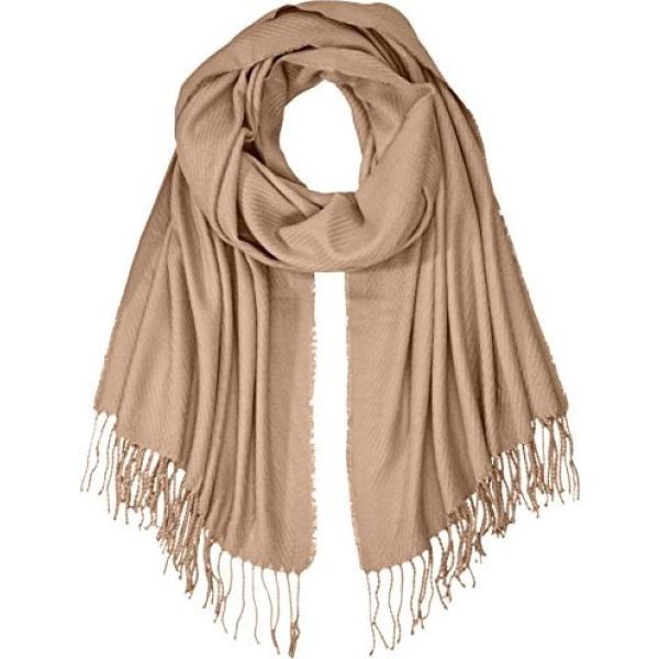 sciarpe Pieces marrone