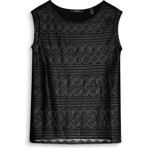 Vestaglia a maniche corte nero ESPRIT Collection nero