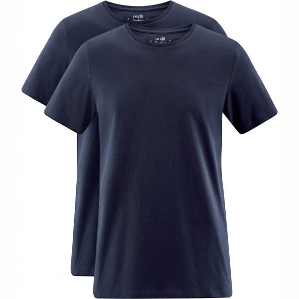 t-shirt Oodji Ultra blu