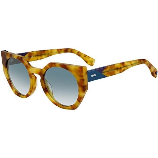 Occhiali da sole giallo Fendi giallo