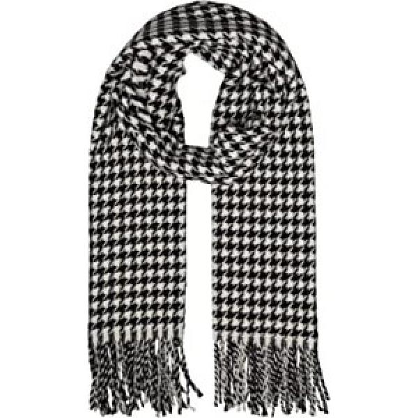 sciarpe Pieces grigio a quadri