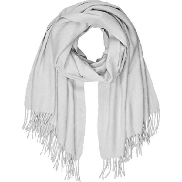 Sciarpa taglia unica grigio Pieces grigio