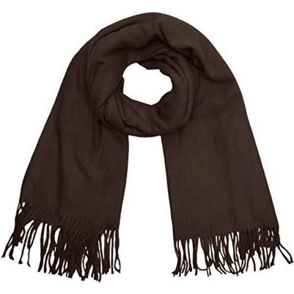 sciarpe Pieces marrone