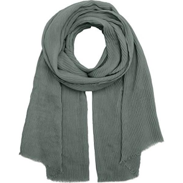 Sciarpa lunga Pieces verde