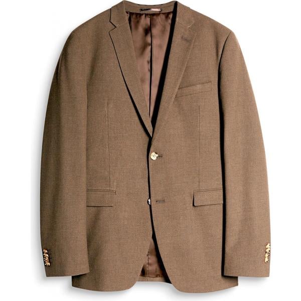 Blazer spacchi laterali collo con revers aderente beige e grigio ESPRIT Collection