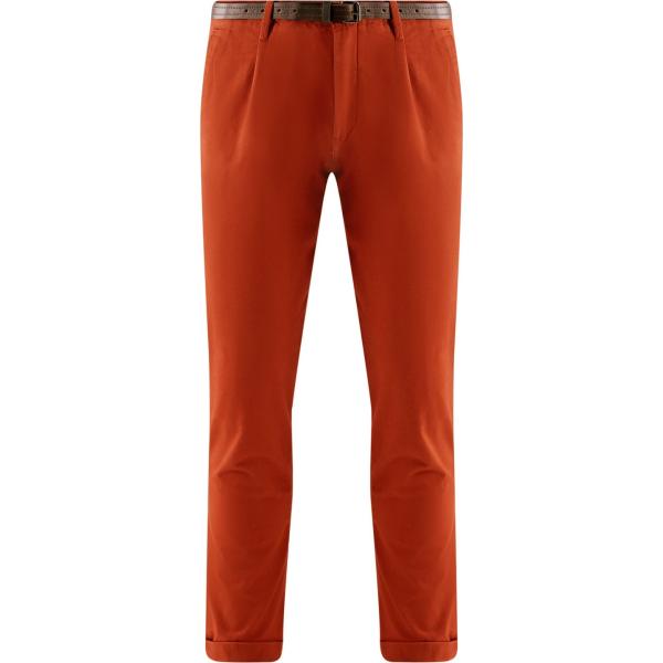 pantaloni chino Oodji Ultra rosso