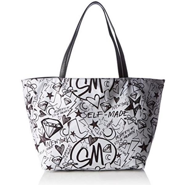 Borsa a mano cartella con stampa multicolore Steve Madden multicolore con stampe