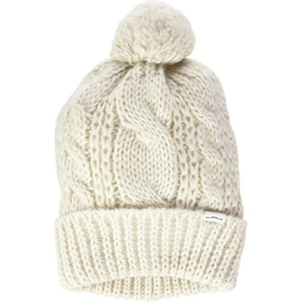 Cuffia beanie avorio e crema Levis bianco
