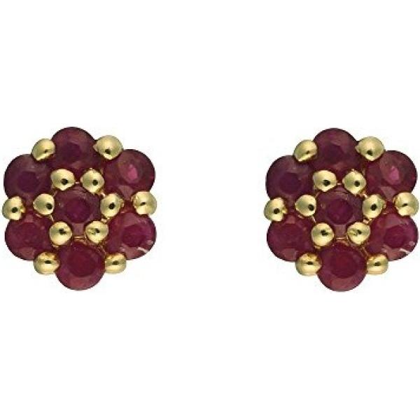 Orecchini in oro giallo rosso Ivy Gems giallo