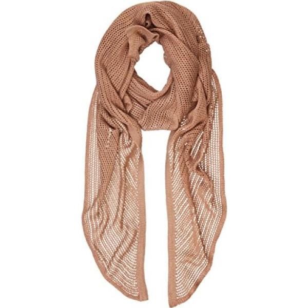 Sciarpa lunga Pieces marrone