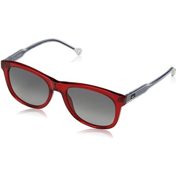 Occhiali da sole rosso e grigio Tommy Hilfiger rosso